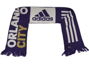 Orlando City SC MLS Adidas Team Colors Acrylic Knit Scarf with Tassles