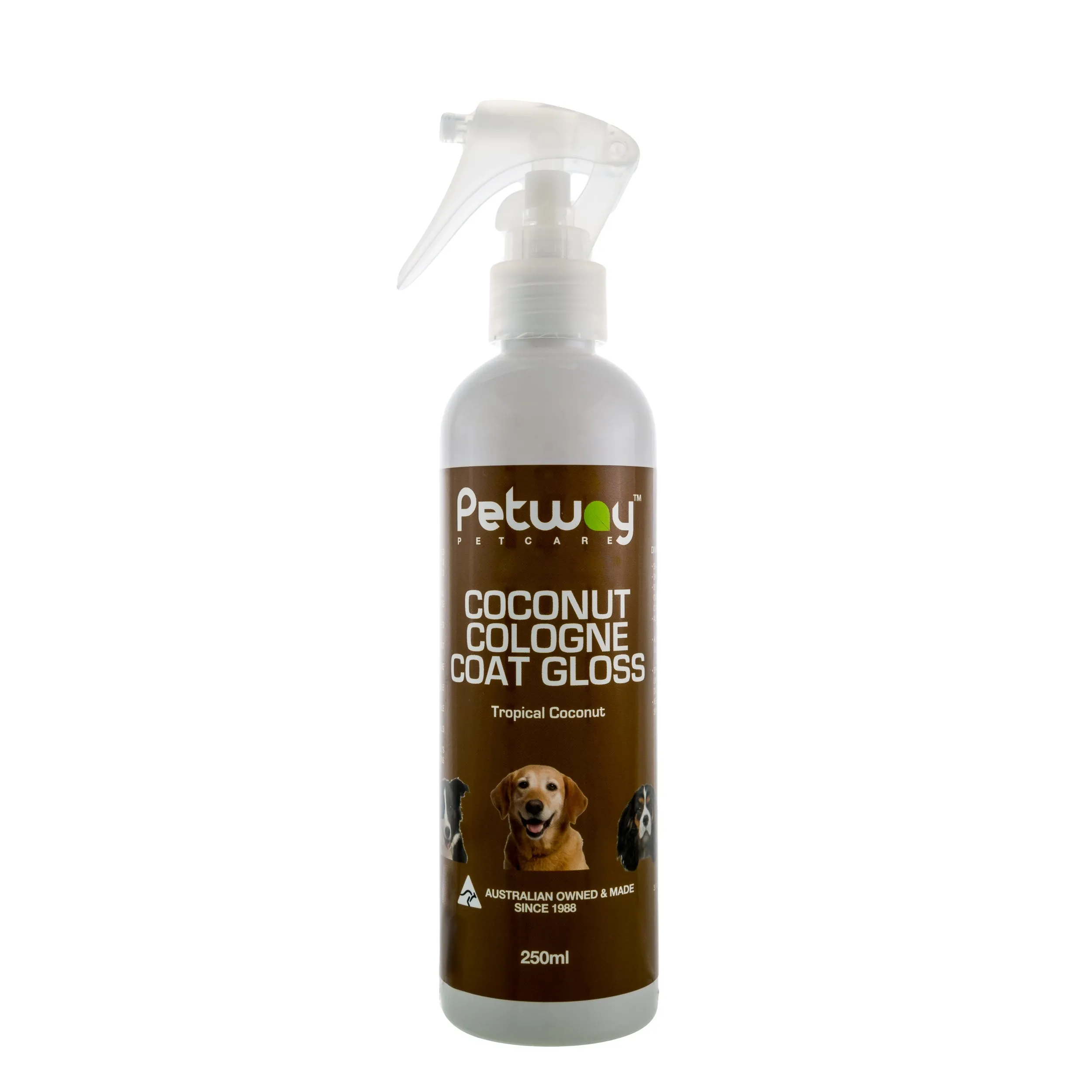 Petway Petcare Coconut Cologne Dog Coat Gloss 250ml