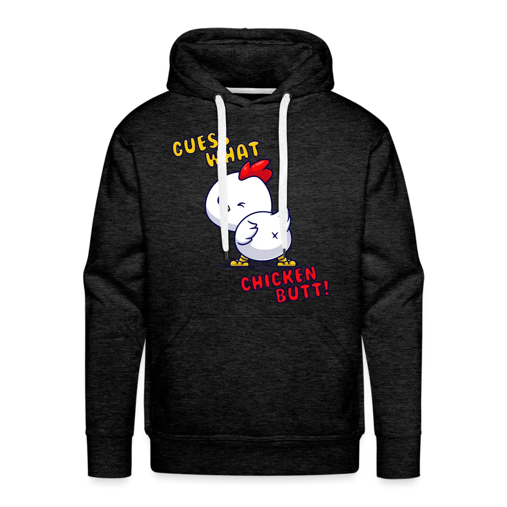 Premium "Guess What? Chicken Butt!" Hoodie - Funny Graphic Pullover for Men and Women