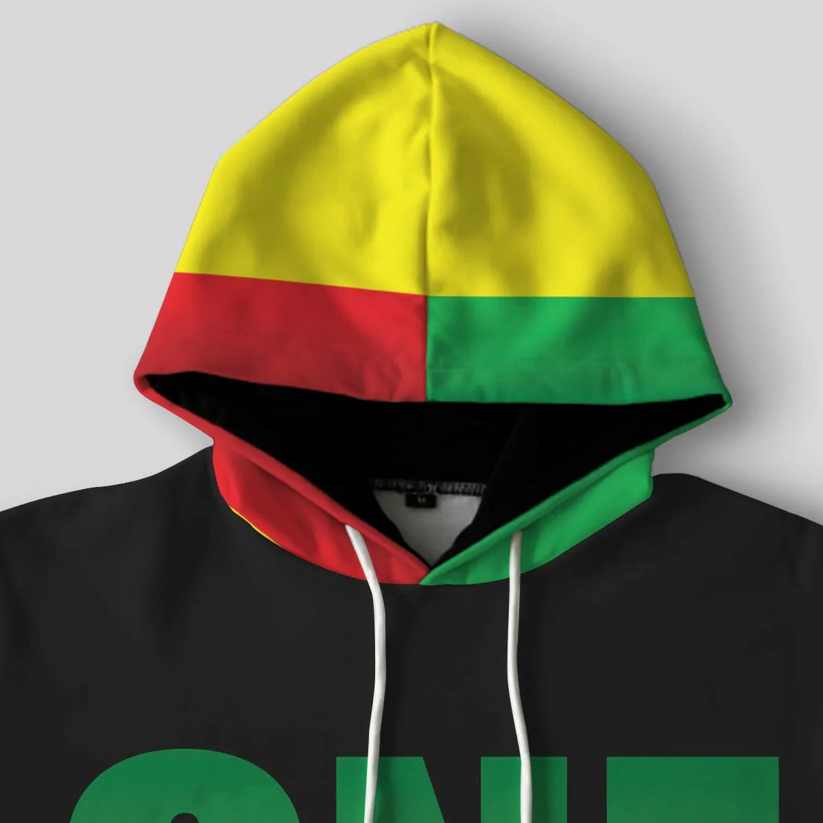 Reggae One Love All-over Hoodie