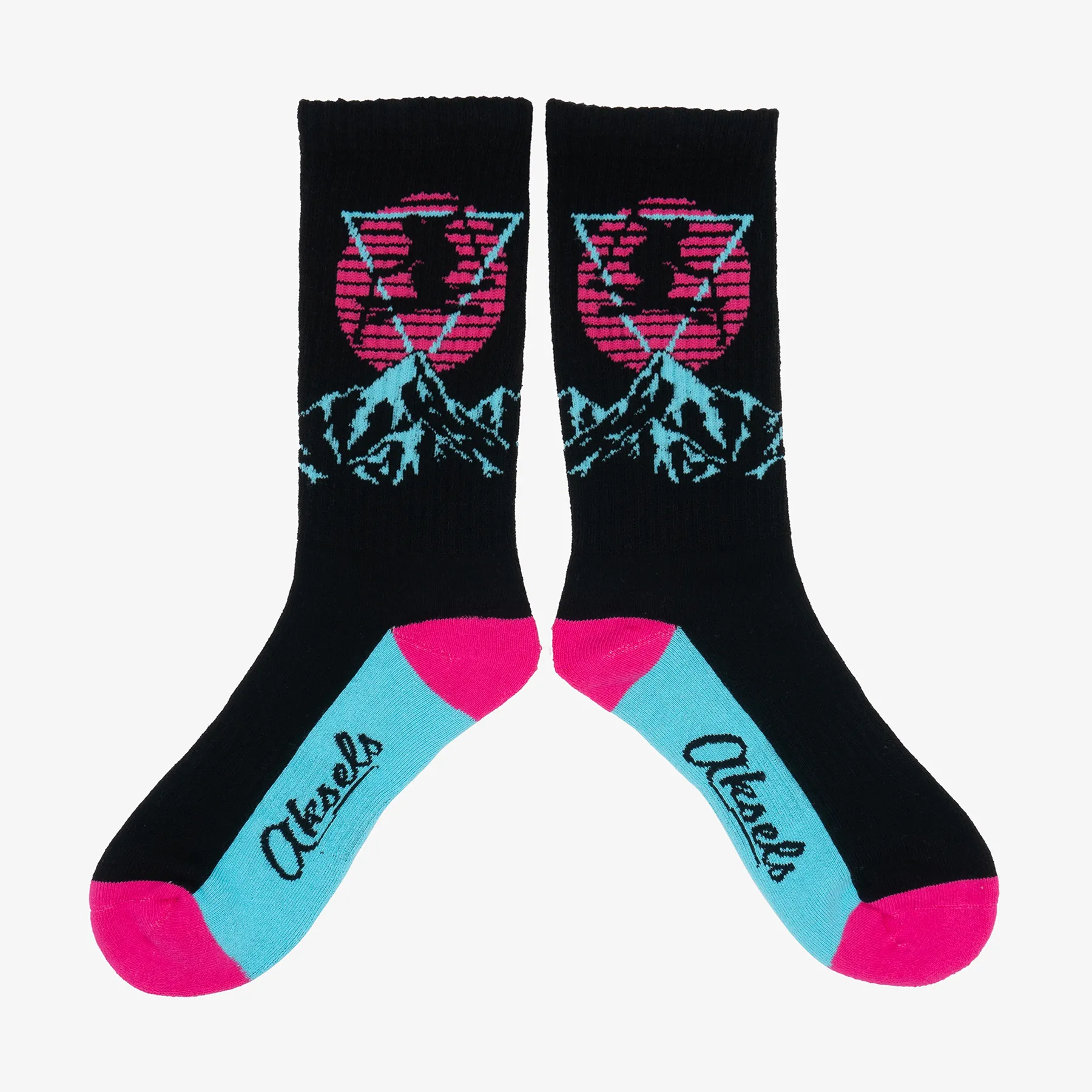 Retro Skier Socks