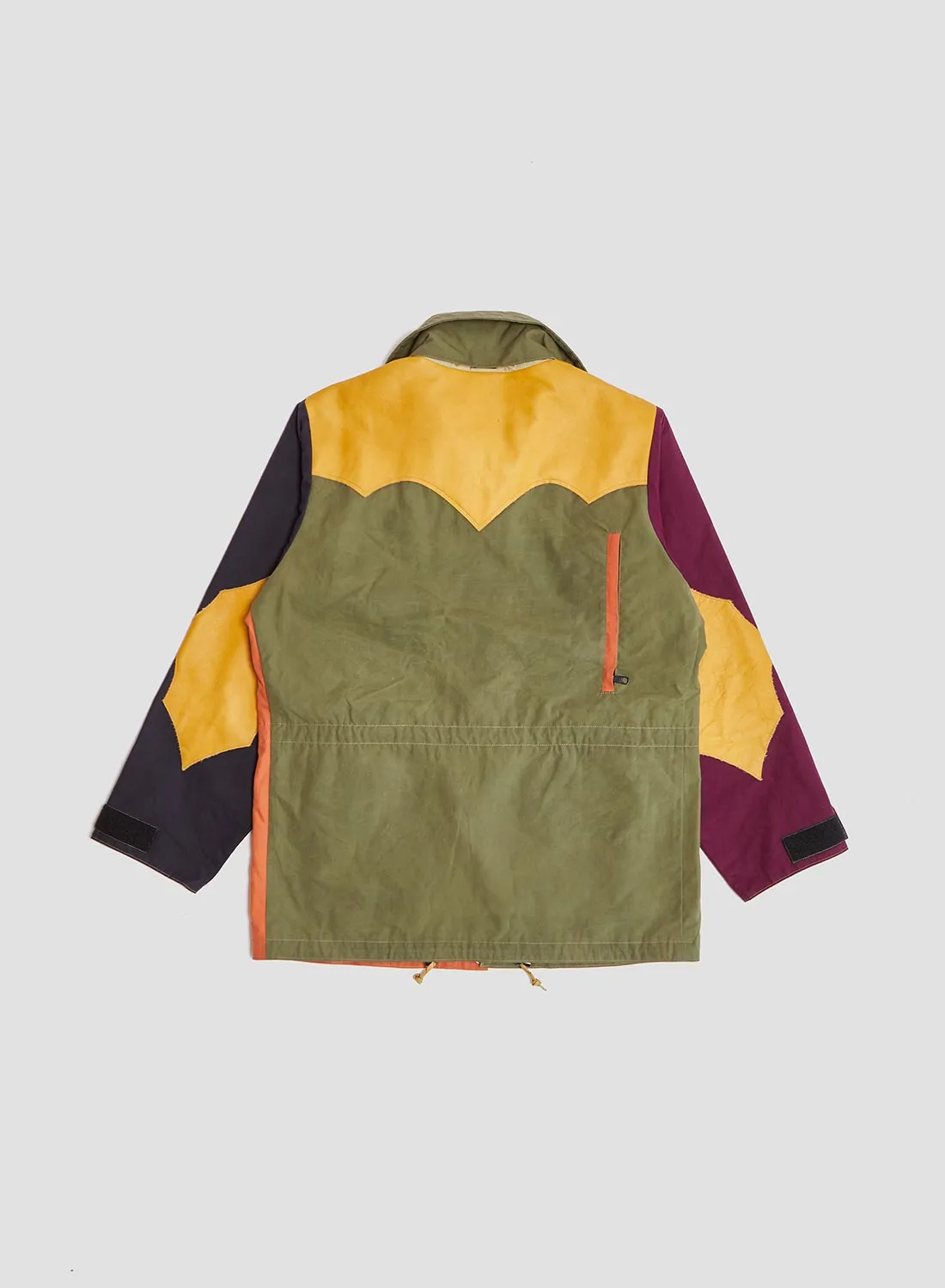 Rocky Mountain Featherbed x Nigel Cabourn Mountain Parka Dry Wax in Multicolour