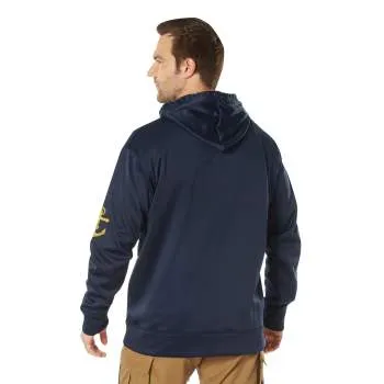 Rothco Navy Emblem Pullover Hooded Sweatshirt