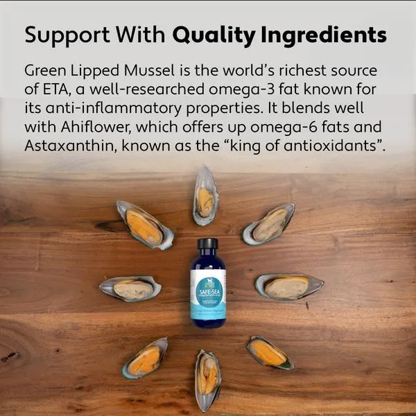 SAFE-SEA - Green lipped mussel oil for dogs