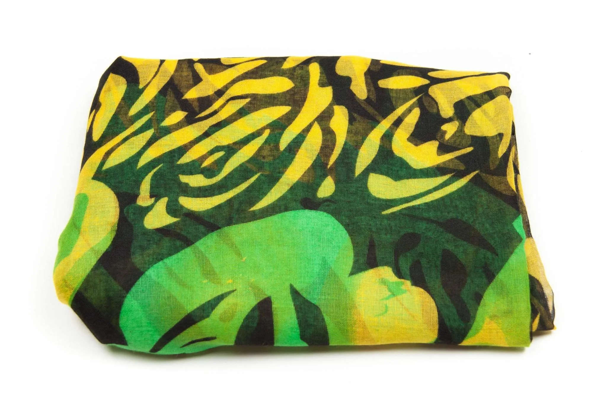 Scarf / Kiwi Green Banana Yellow / Unisex