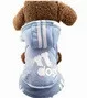 Small Four Leg Puppy Dog Coat jumpsuit,Pet Cotton Sportswear Costume Adidog Clothes For Dog Jumpsuit Sweater For Teddy Chihuahua