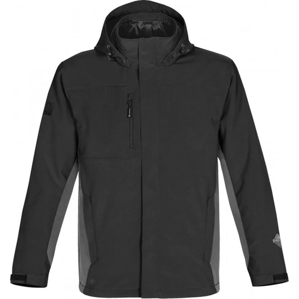 Stormtech Men's Black/Granite Atmosphere 3-In-1 System Jacket