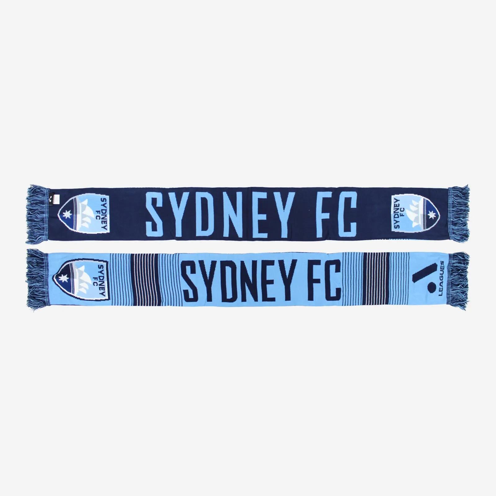 Sydney FC Adult's Linebreak Jacquard Scarf A-League Soccer Football