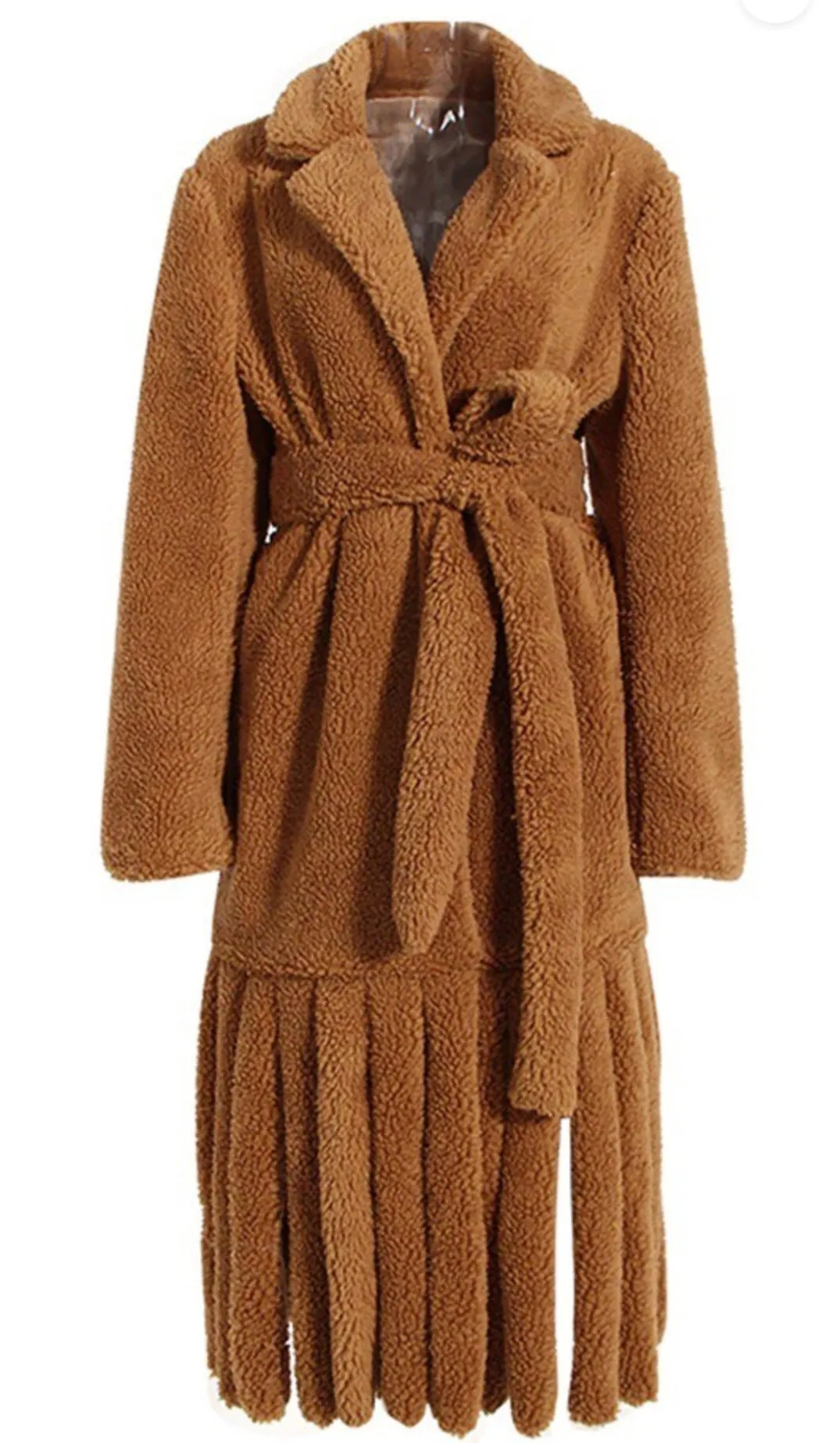 Teddy Fringe Coat