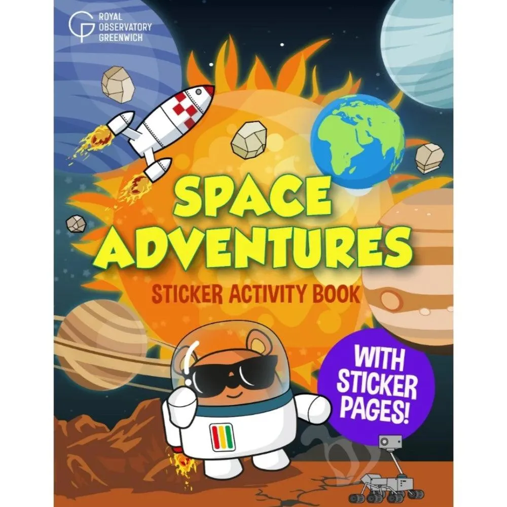 Ted's Space Adventures Sticker Activity Book