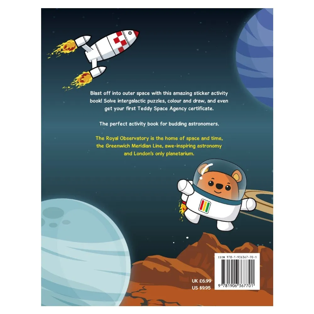 Ted's Space Adventures Sticker Activity Book