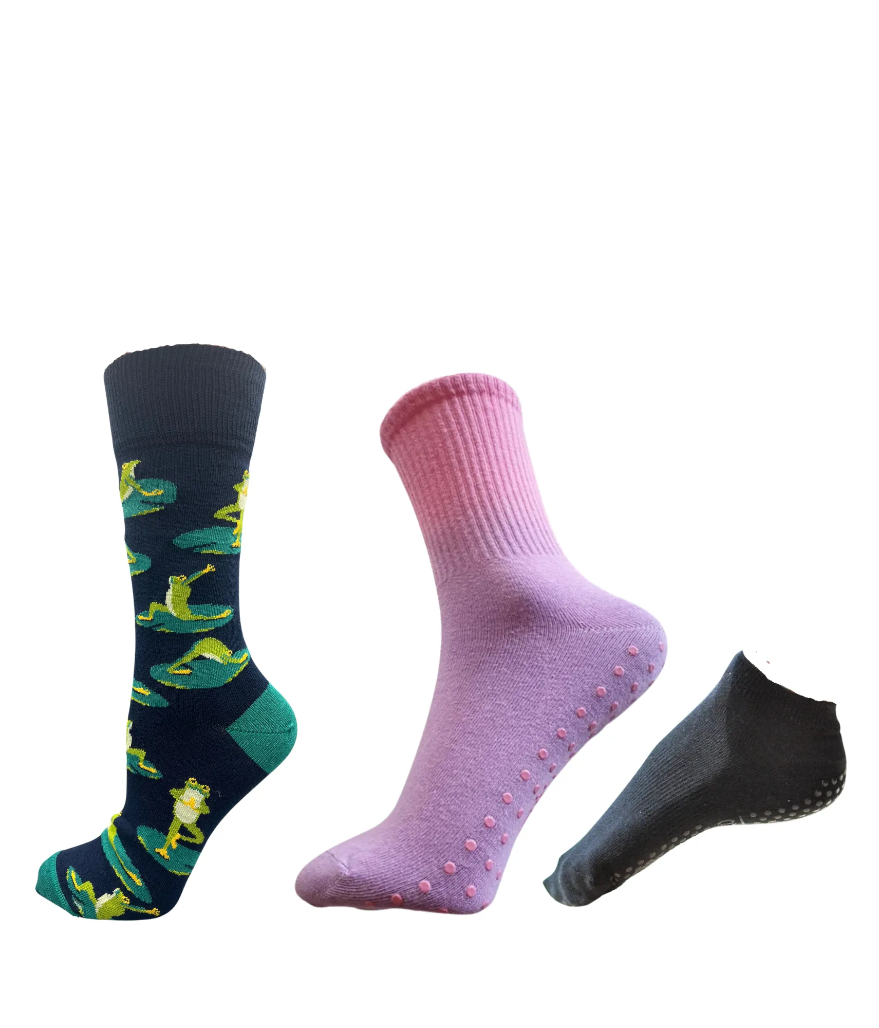 The Yoga Lover's Gift Bundle Women's Socks - 3 Pack