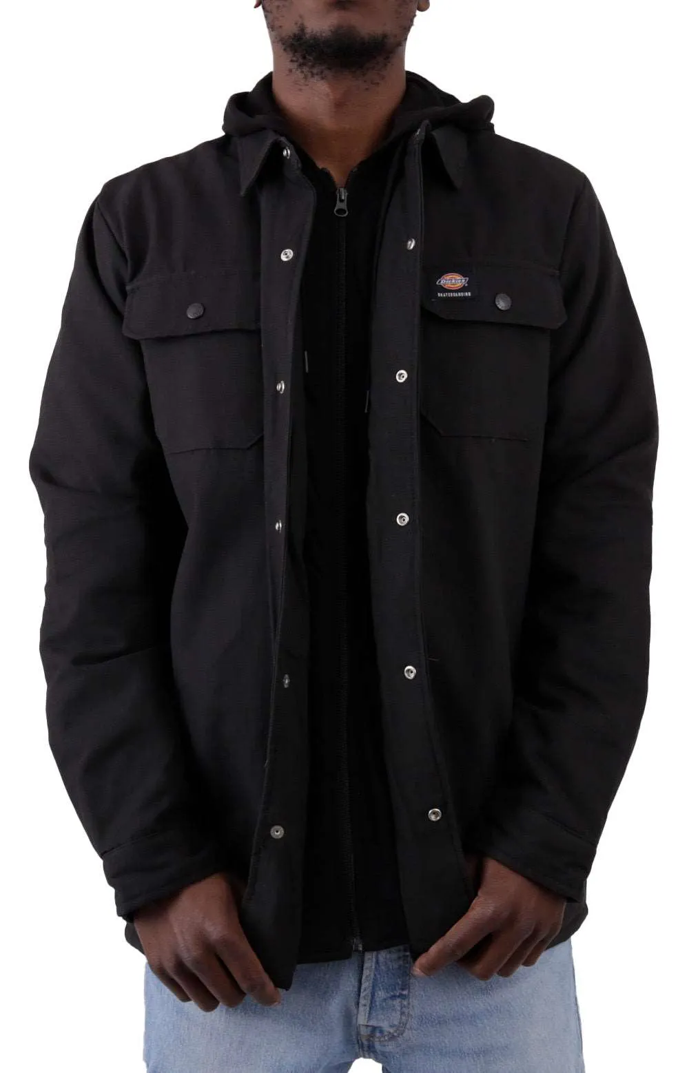 (TJSK5BK) Skate Shacket - Black