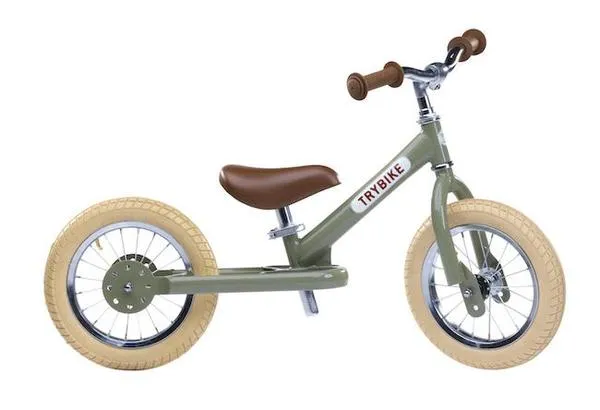 Trybike 2-in-1 Trike & Balance Bike - Green