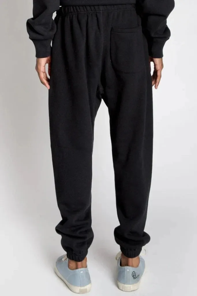 Unisex Varsity Sweatpants - Phantom Black