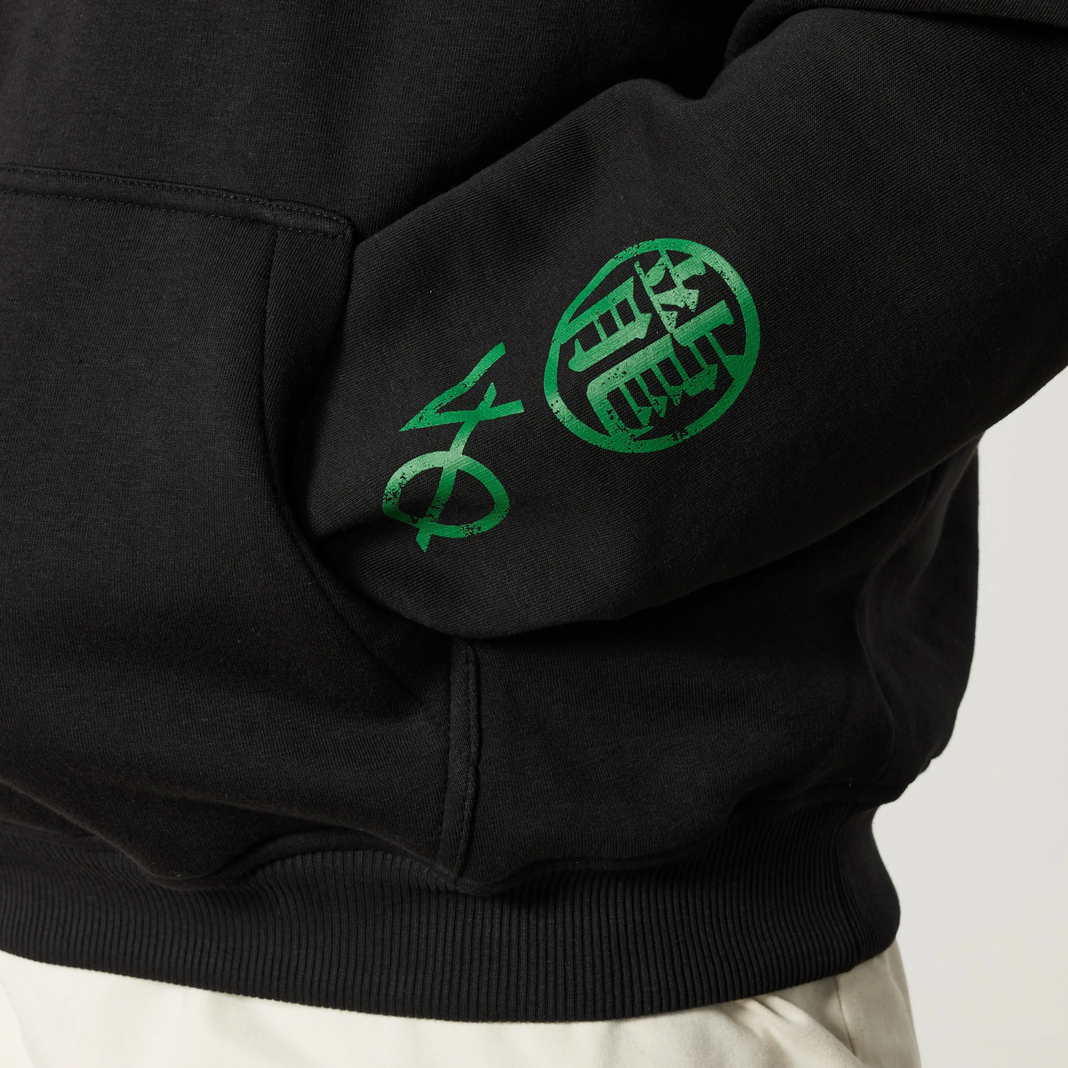 Vanquish DBZ Shenron Black Oversized Pullover Hoodie