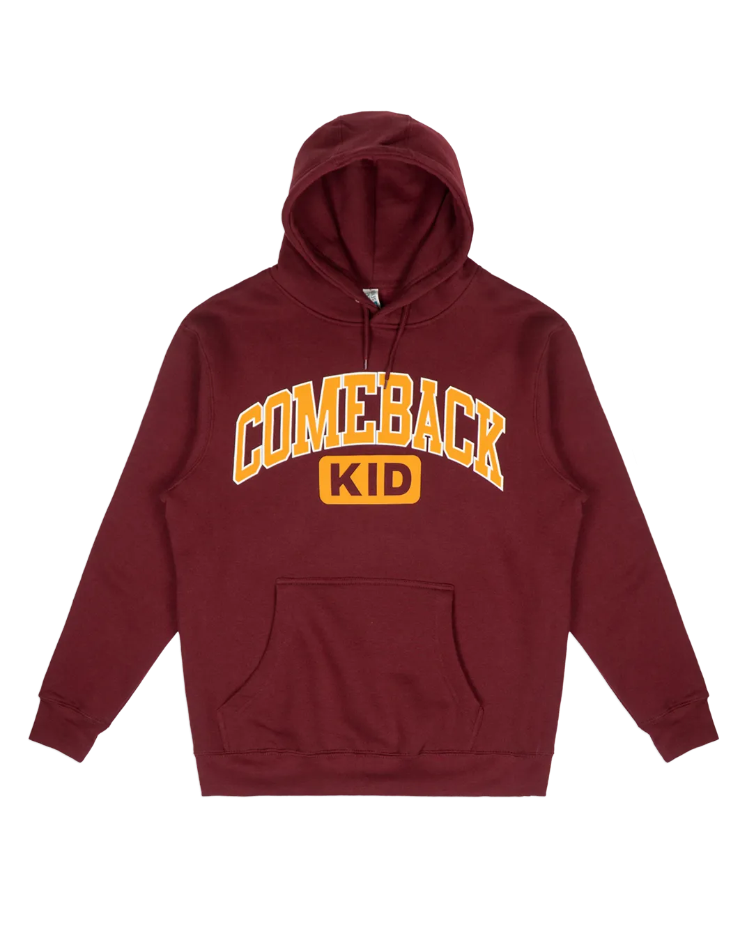 Varsity Pullover Hoodie (Burgundy)