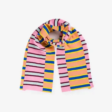 Zipper Stripe Big Scarf